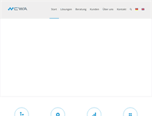 Tablet Screenshot of cwa.de